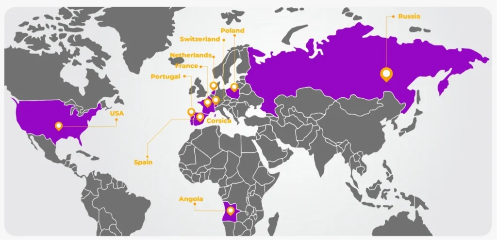 Purple Diffusion Map
